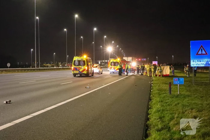 ongeval rijksweg a1 l 13,9 muiden