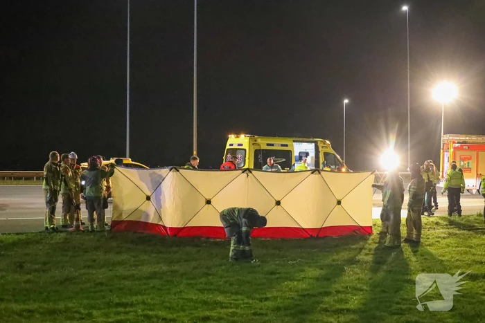 Persoon overleden bij aanrijding op snelweg