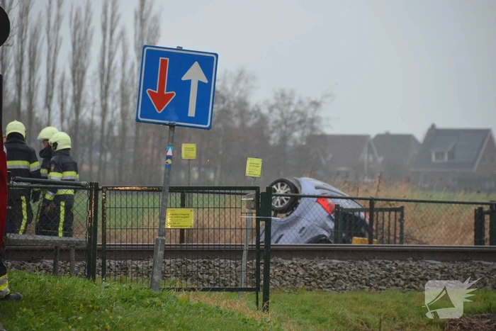 Twee personen ernstig gewond bij eenzijdig ongeval