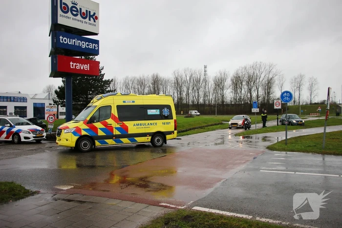 Snorfietser gewond na valpartij