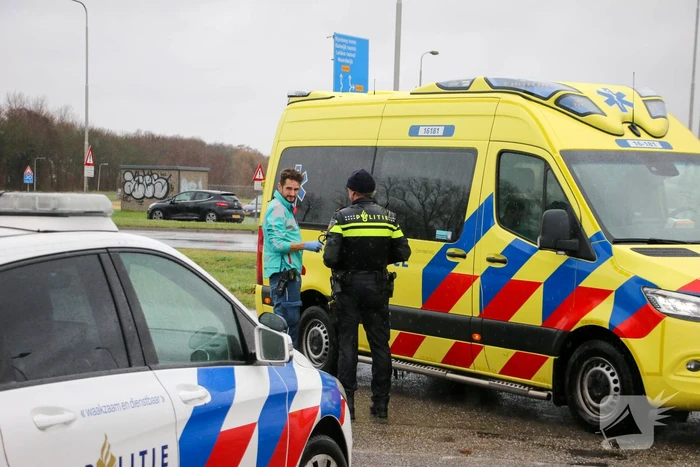 Snorfietser gewond na valpartij