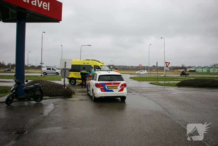 Snorfietser gewond na valpartij