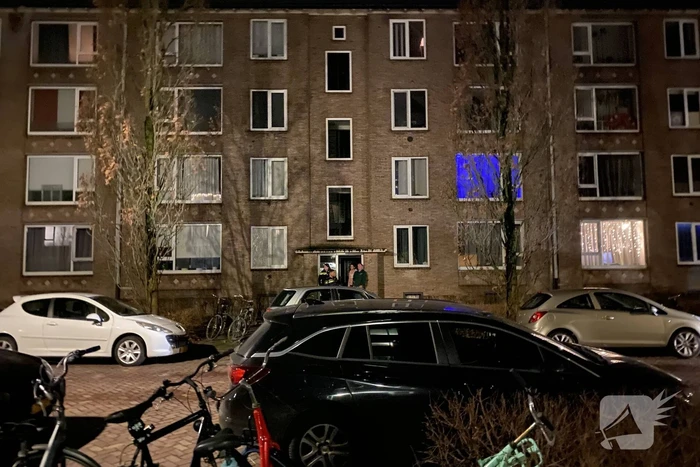 Flatgebouw zonder stroom door wateroverlast