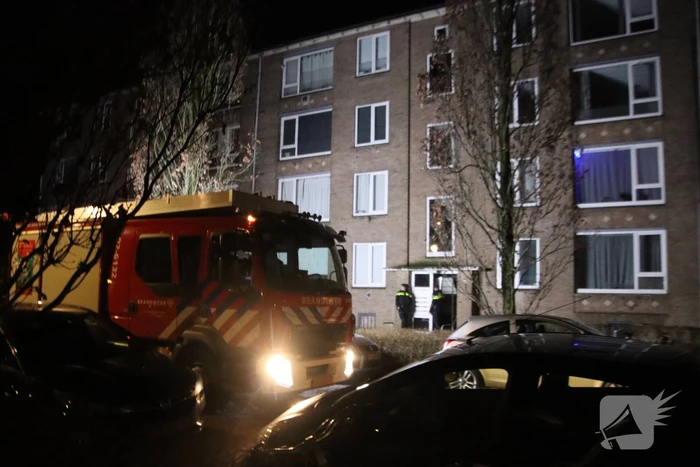 Flatgebouw zonder stroom door wateroverlast