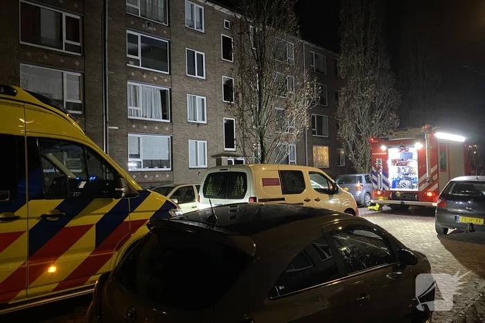 Flatgebouw zonder stroom door wateroverlast