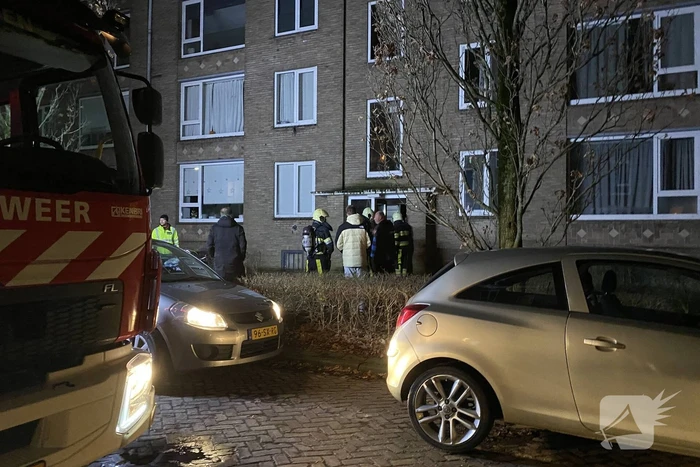 Flatgebouw zonder stroom door wateroverlast
