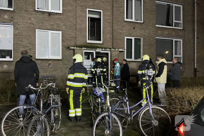 Flatgebouw zonder stroom door wateroverlast