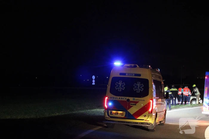 Gewonde bij eenzijdig verkeersongeval