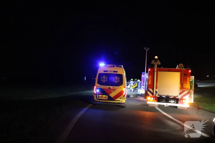 Gewonde bij eenzijdig verkeersongeval