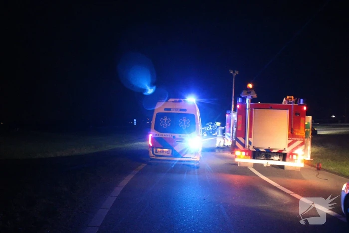 Gewonde bij eenzijdig verkeersongeval