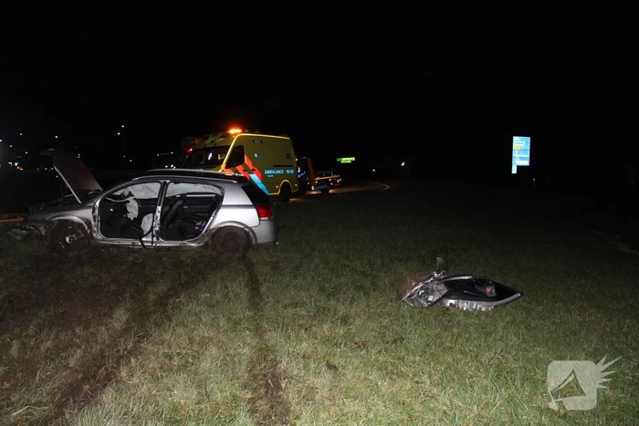 Gewonde bij eenzijdig verkeersongeval