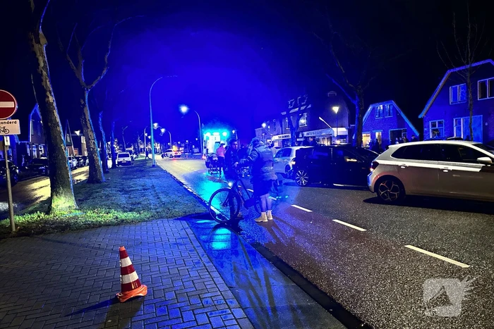 Voetganger geschept door automobilist