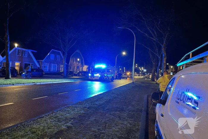Voetganger geschept door automobilist