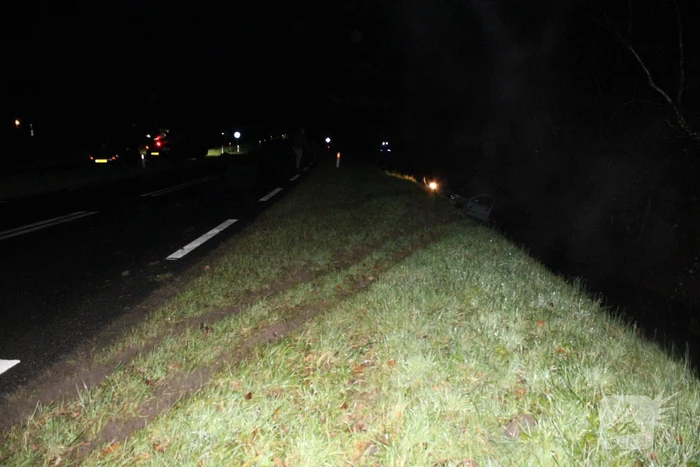 Veel schade bij eenzijdig verkeersongeval