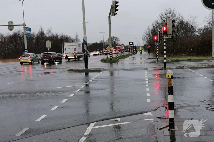 Grote verkeerschaos door afsluiting
