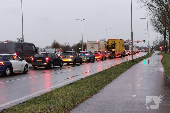 Grote verkeerschaos door afsluiting