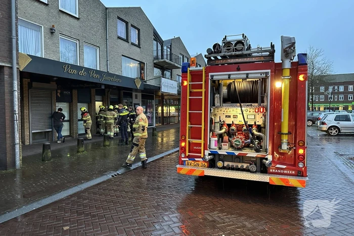 Brand in juwelier blijkt mistgenerator tegen inbrekers