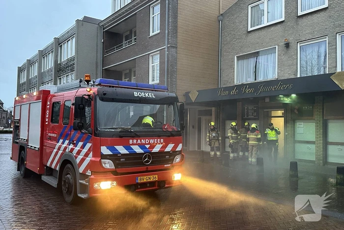 Brand in juwelier blijkt mistgenerator tegen inbrekers
