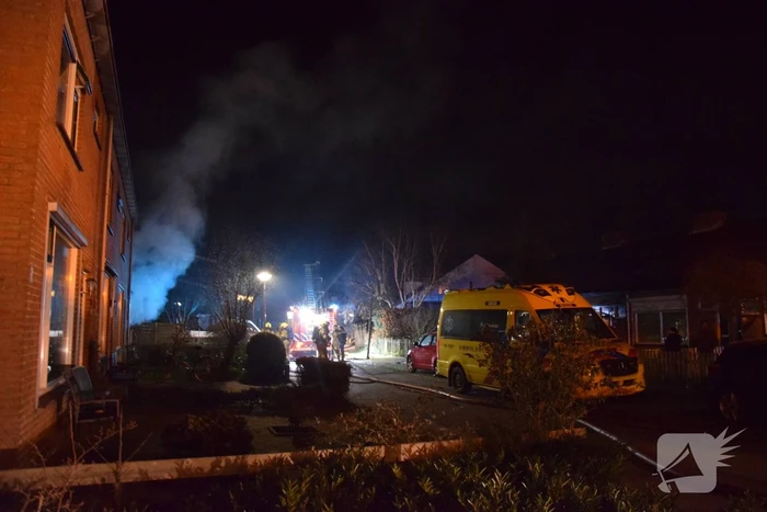Uitslaande brand in woning waar eerder vrouw werd overgoten met zuur