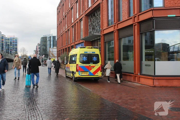 Bakfiets betrokken bij botsing met lijnbus