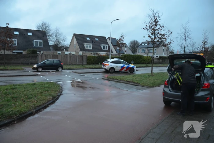 Jongen op fiets gewond bij botsing