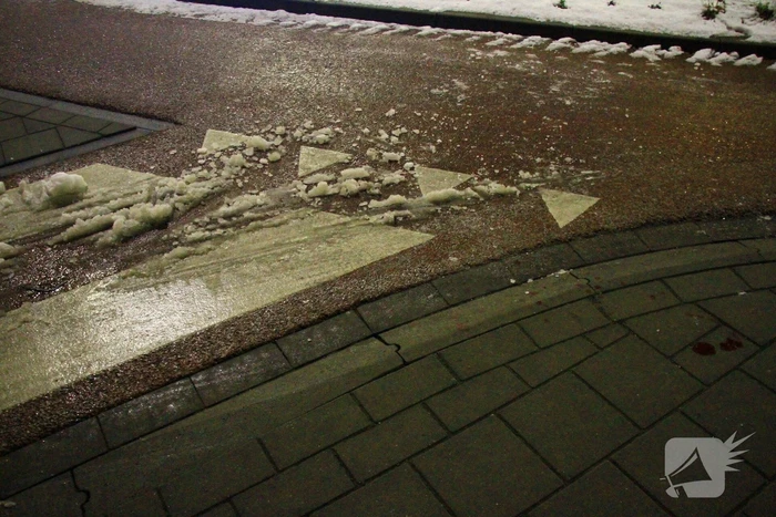 Fietser gewond na val op glad fietspad