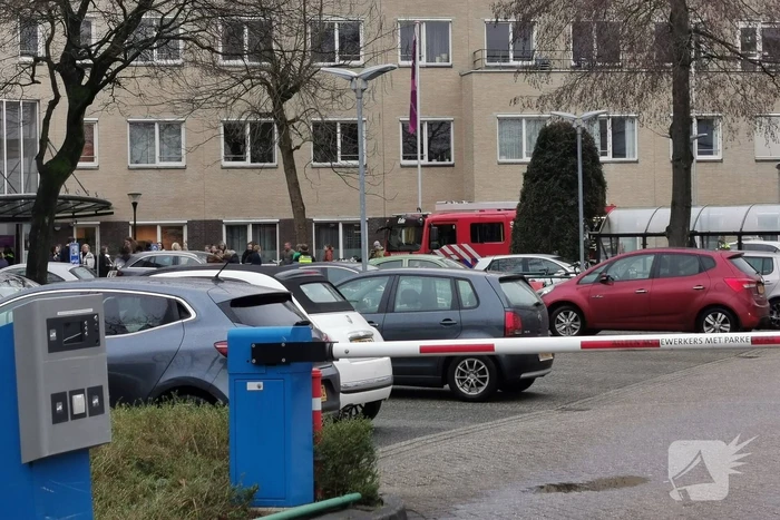 Ontruiming na brand bij zorginstelling