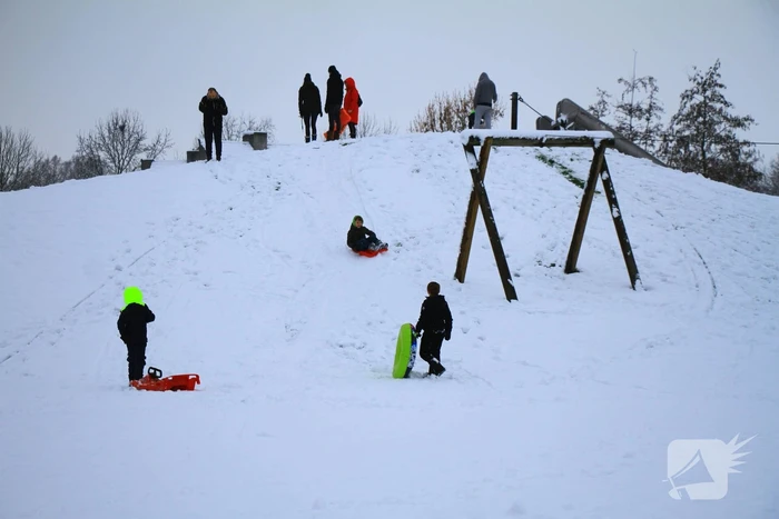 Winters weer zorgt voor sneeuwpret in Weert