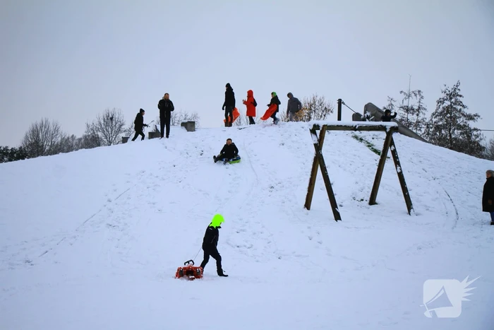 Winters weer zorgt voor sneeuwpret in Weert