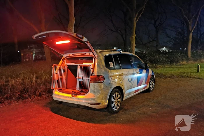 Zoektocht naar inbrekers in slooppand