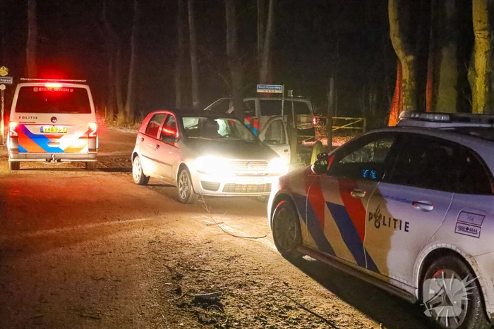 Rave-party in het bos gestopt door politie