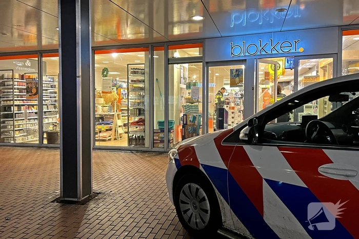 Overval op filiaal Blokker