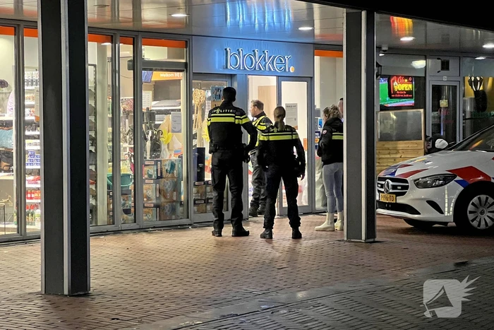 Overval op filiaal Blokker