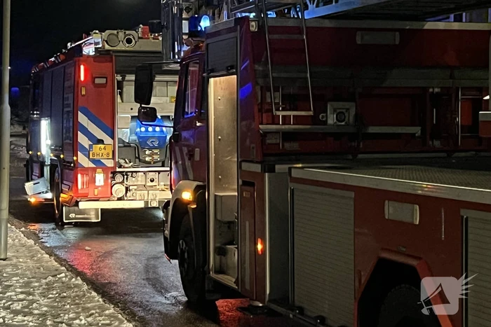 Persoon gewond na brand in woning