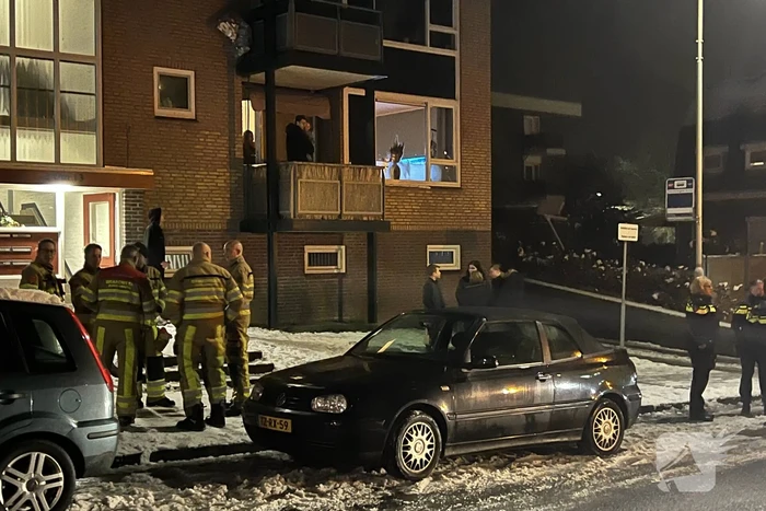 Persoon gewond na brand in woning