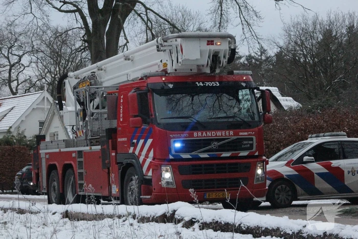 Middelbrand in vrijstaande villa