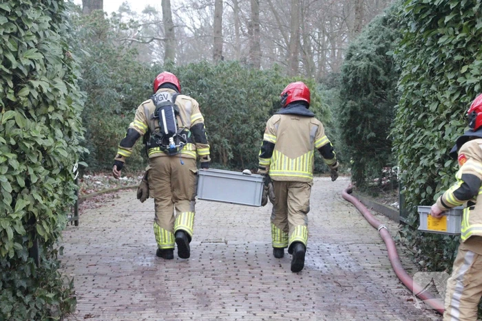 Middelbrand in vrijstaande villa