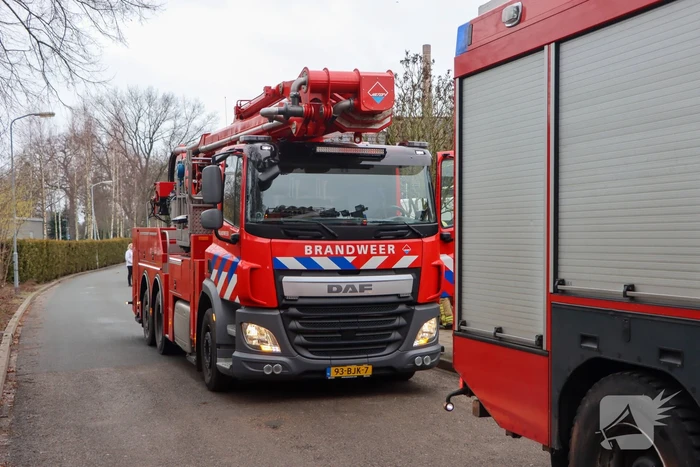 Rookontwikkeling bij schoorsteenbrand