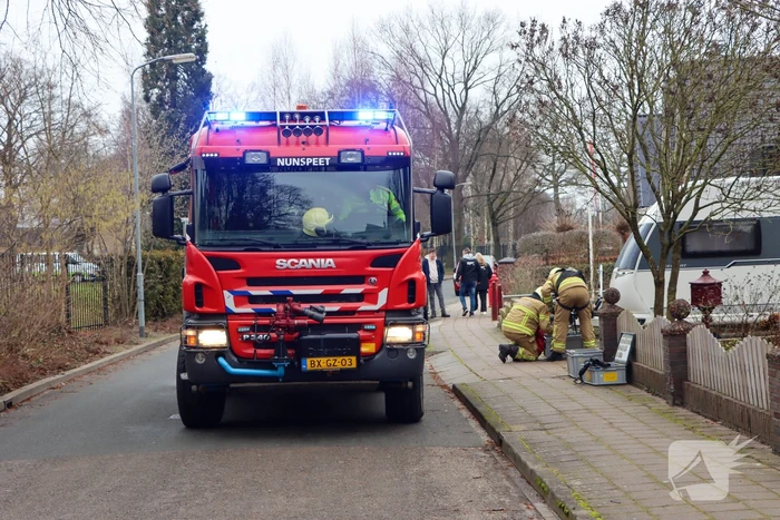 Rookontwikkeling bij schoorsteenbrand