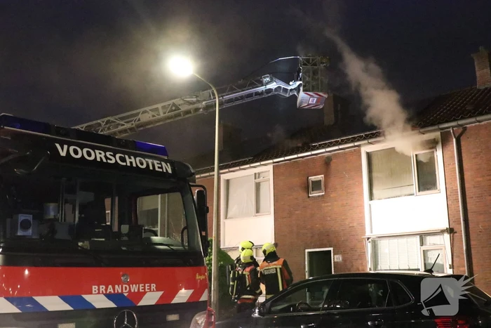 Twee gewonden bij woningbrand
