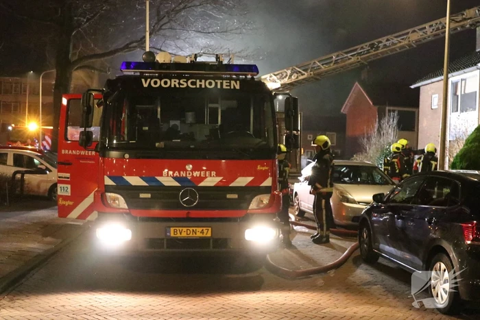 Twee gewonden bij woningbrand