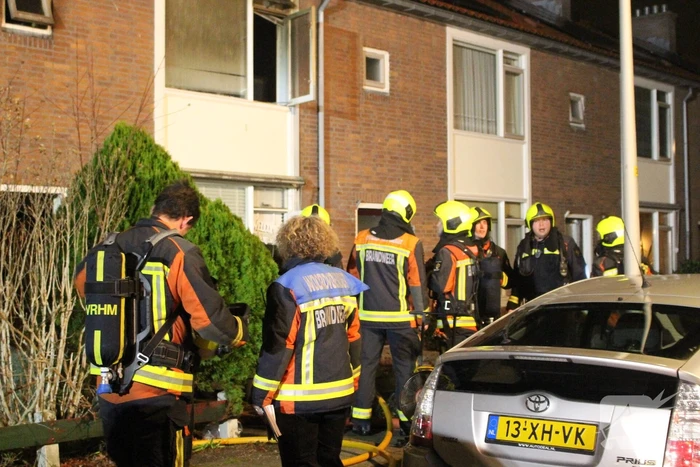 Twee gewonden bij woningbrand