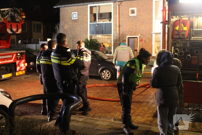 Twee gewonden bij woningbrand