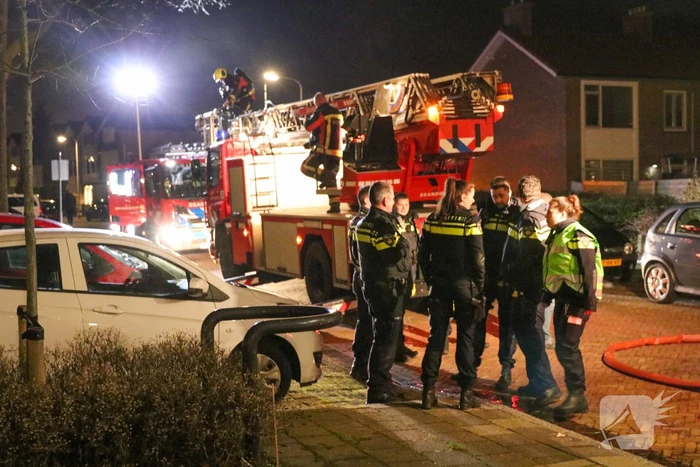 Twee gewonden bij woningbrand
