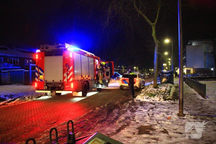 Onderzoek in flat vanwege melding van brand