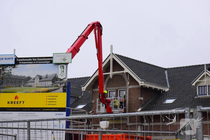 Bouwvakker gewond bij bedrijfsongeval