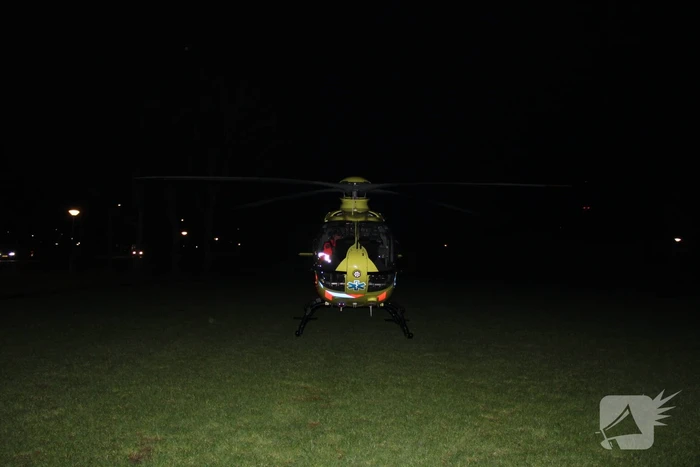 Traumateam assisteert bij incident in woning