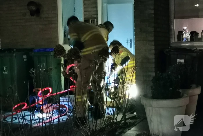 Waterschade in woning na lekkage in meterkast