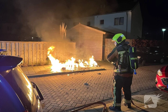 Kliko verwoest door brand