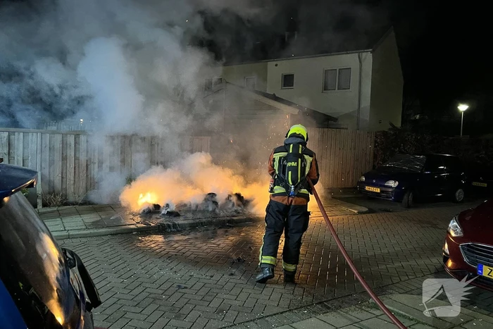 Kliko verwoest door brand